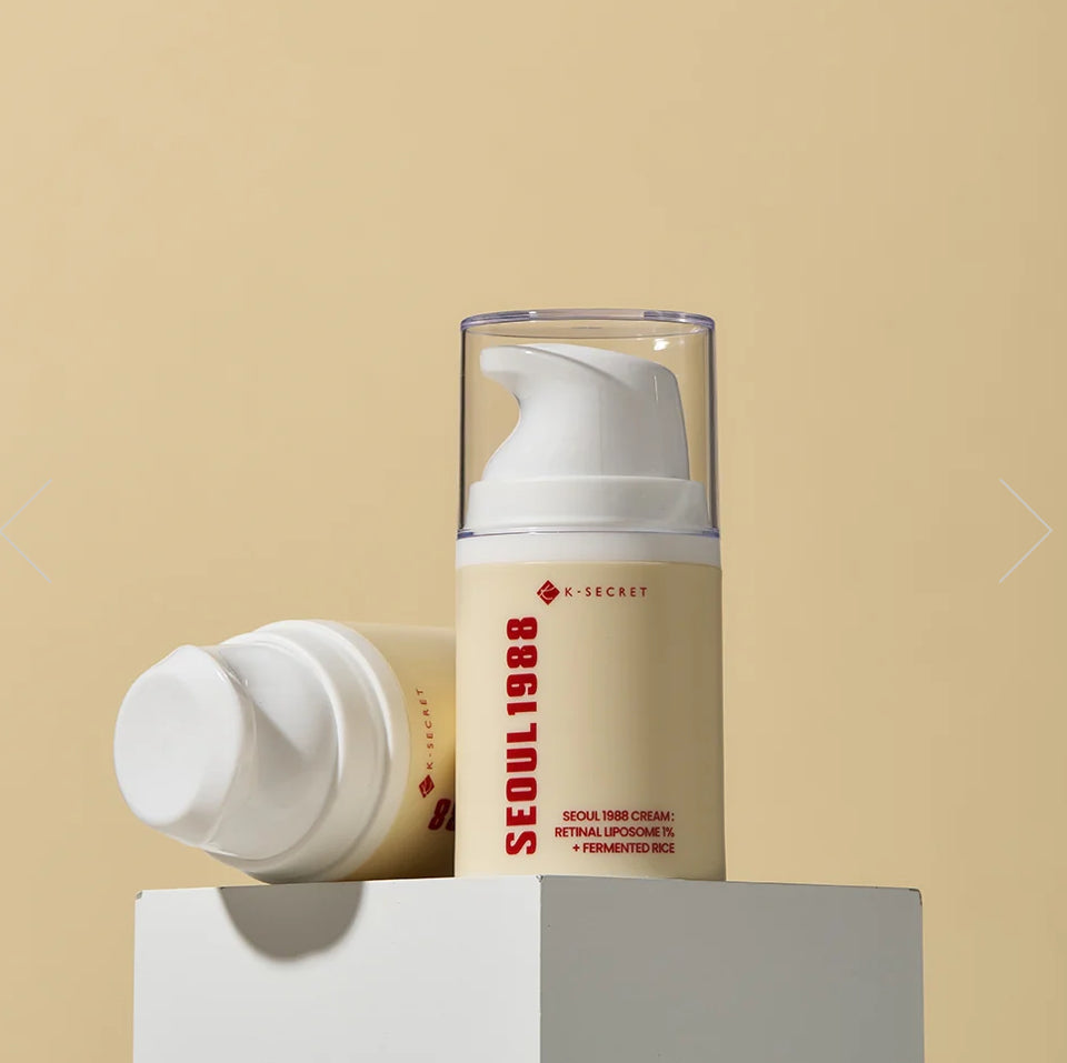 SEOUL 1988 CREAM : RETINAL LIPOSOME 1% + FERMENTED RICE