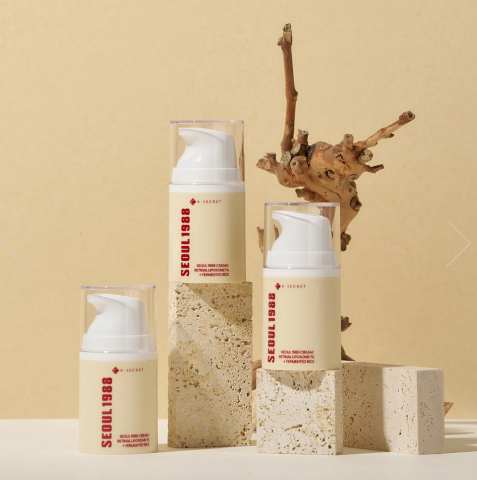 SEOUL 1988 CREAM : RETINAL LIPOSOME 1% + FERMENTED RICE