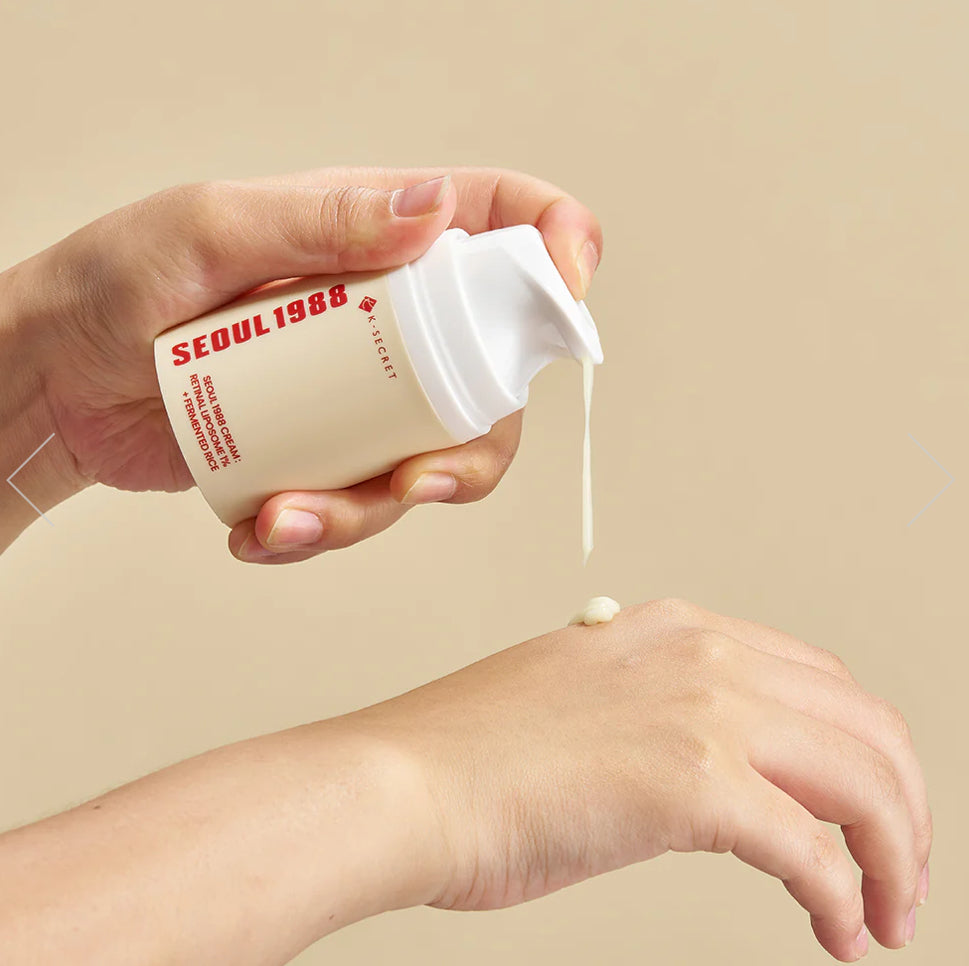 SEOUL 1988 CREAM : RETINAL LIPOSOME 1% + FERMENTED RICE