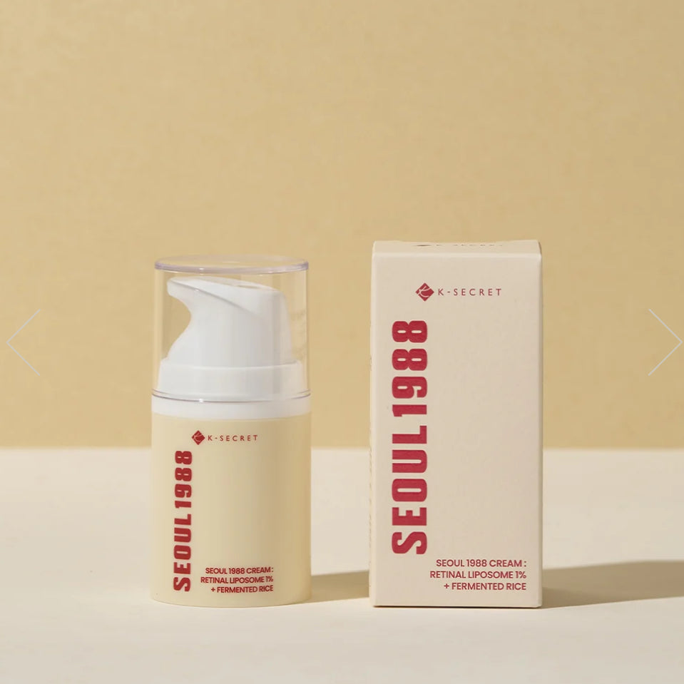 SEOUL 1988 CREAM : RETINAL LIPOSOME 1% + FERMENTED RICE