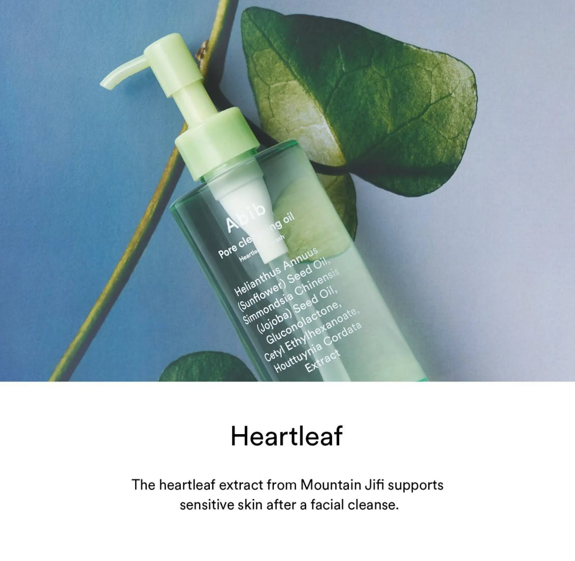 ABIB - Pore Cleansing Oil Heartleaf Oil-Wash