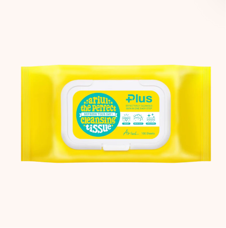 [Ariul] The Perfect Cleansing Tissue Plus - Vegan (100 wipes)