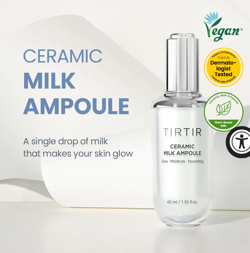 [Tirtir] - CERAMIC MILK AMPOULE 40ml