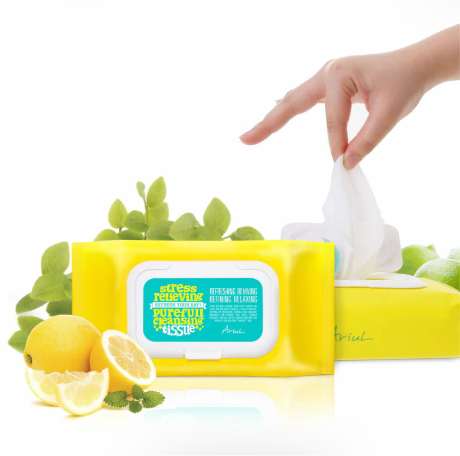 [Ariul] The Perfect Cleansing Tissue Plus - Vegan (100 wipes)