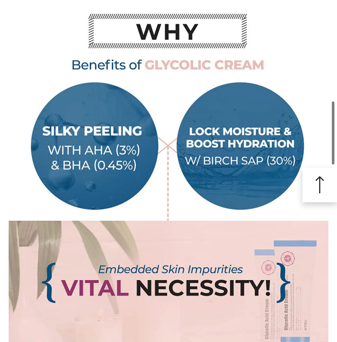 [A'PIEU] Glycolic Acid Cream