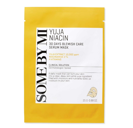 [SOME BY MI] MASCARILLA SUERO PARA EL CUIDADO DE LAS IMPERFECCIONES CON NIACINA DE YUJA, 30 DÍAS, 25 G