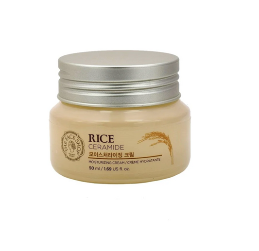 [THE FACE SHOP]  RICE&CERAMIDE MOISTURIZING CREAM 50ML