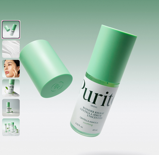 [Purito SEOUL]  WONDER RELEAF CENTELLA SERUM UNSCENTED 60ML