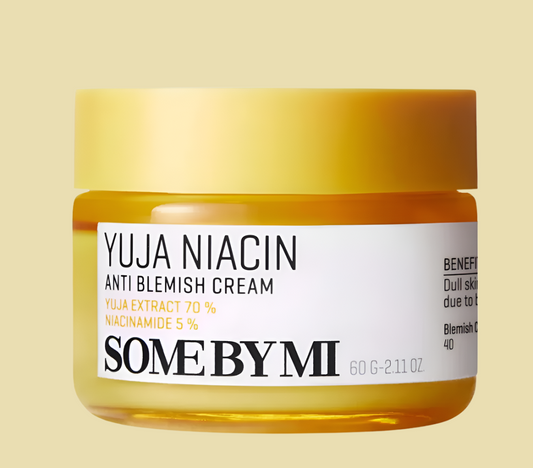 [SOME BY MI]  YUJA NIACIN ANTI-BLEMISH CREAM 60G