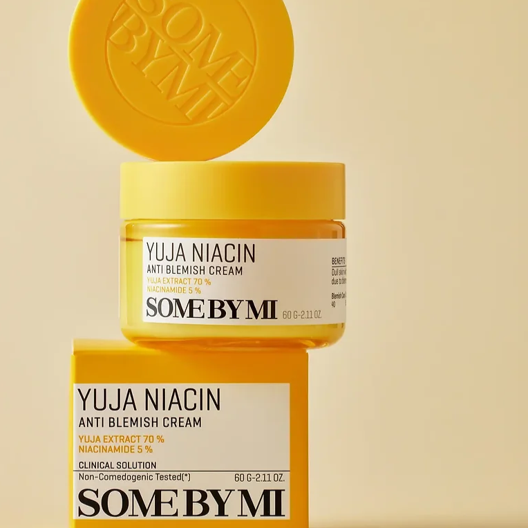 [SOME BY MI]  YUJA NIACIN ANTI-BLEMISH CREAM 60G