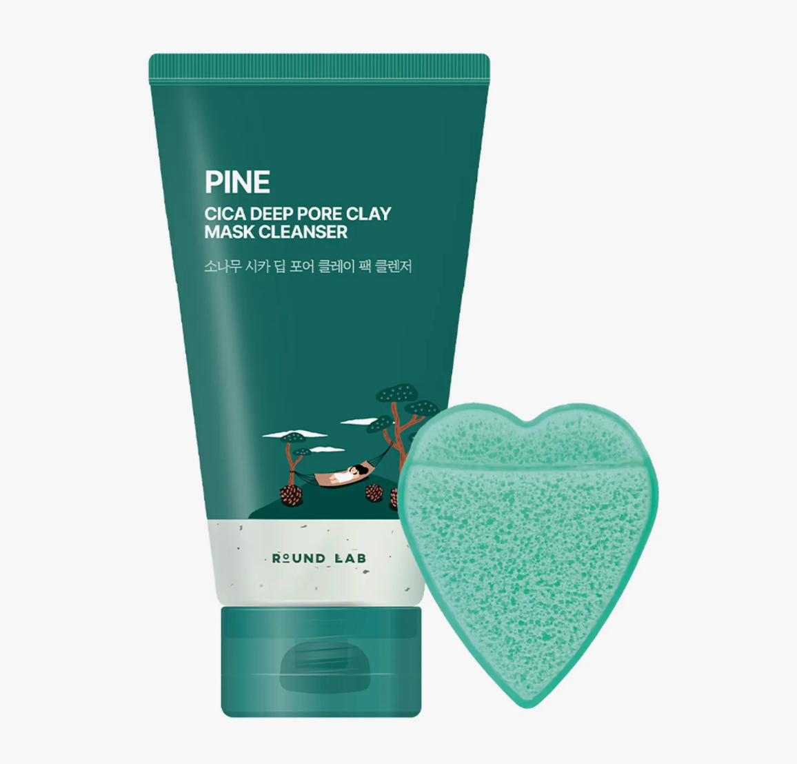 [ROUND LAB] Pine Cica Deep Pore Clay Mask Cleanser 150ml