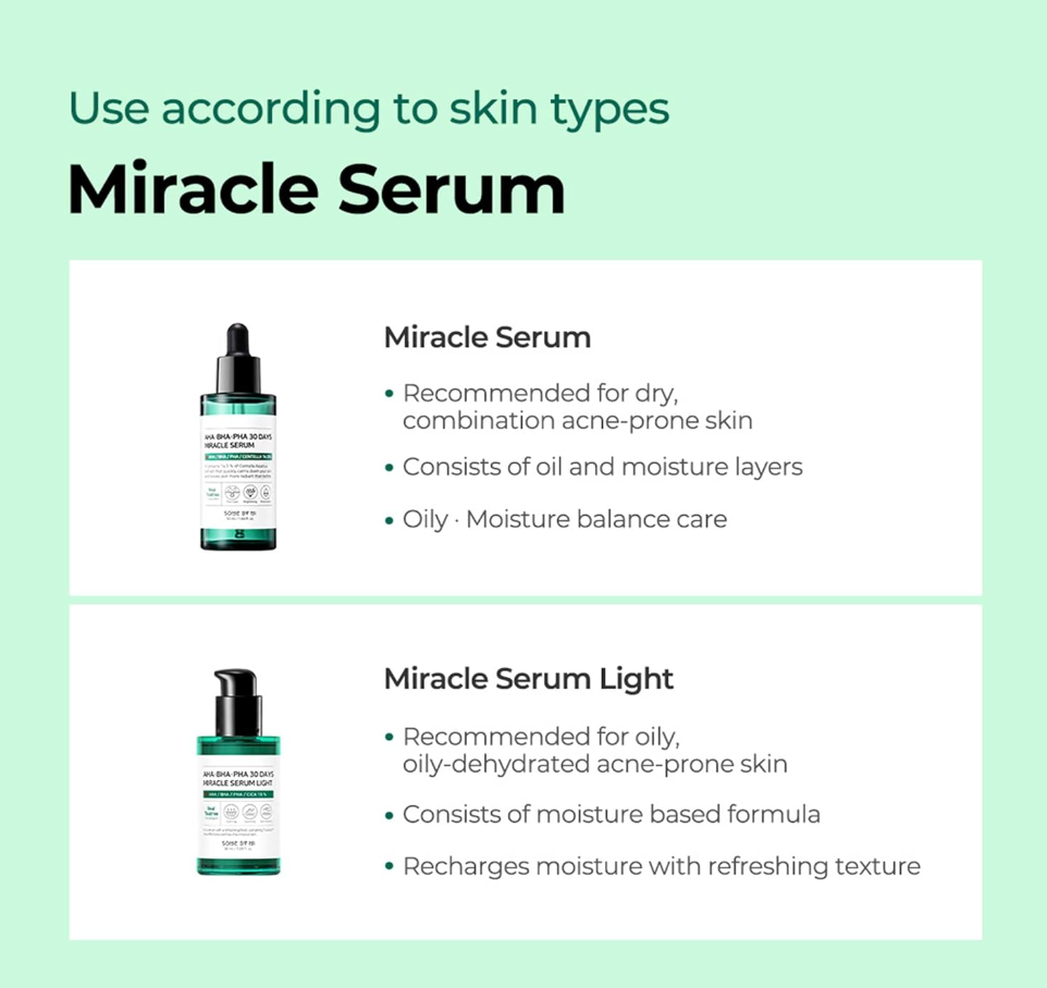 [SOME BY MI] AHA BHA PHA 30 DÍAS MIRACLE SERUM LIGERO 50ML